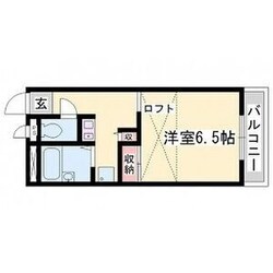 平松駅 徒歩10分 1階の物件間取画像